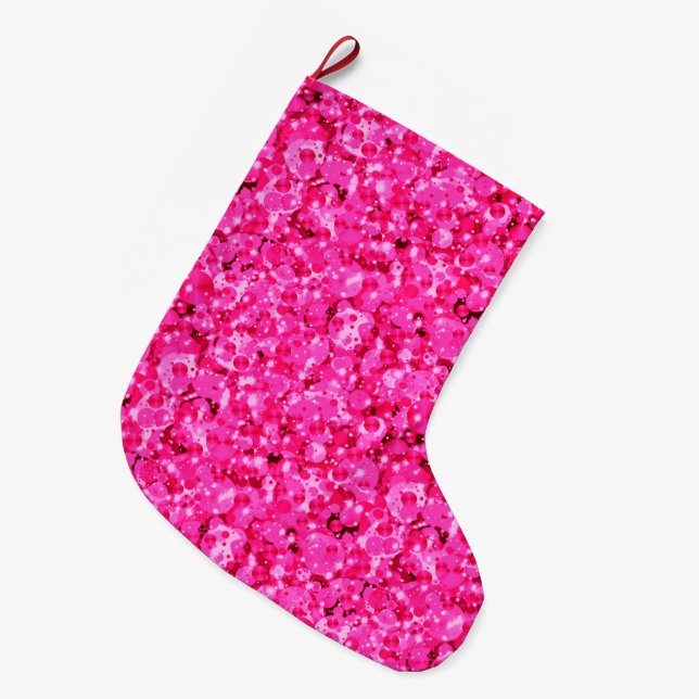 Celebration Dots 9-Christmas Stocking (Front (Hanging))
