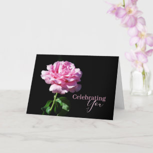 Célébration d'une carte d'anniversaire spéciale