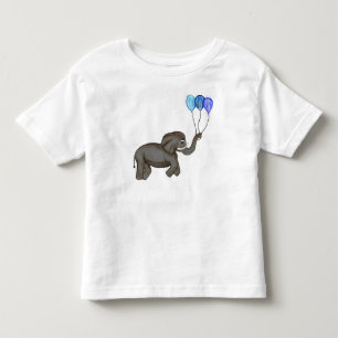 Celebration Elephant (Blue) Toddler T-shirt