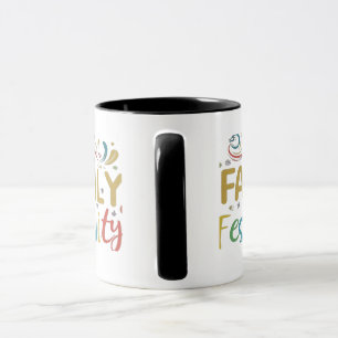 Célébration - "Fête de la famille" Mug multicolore