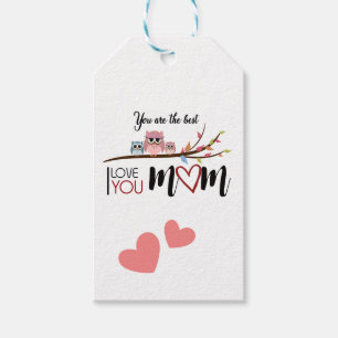 Celebration gift label "Mother's Day"