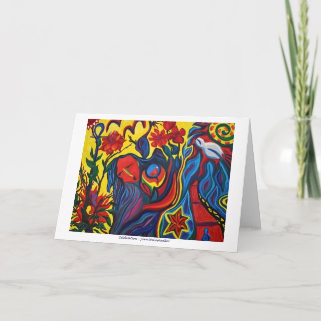 Celebration GREETING CARD (Front)