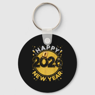 Celebration Happy New Year Eve 2026 Party Men Wome Keychain