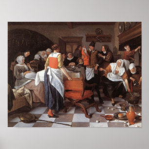 Célébration la naissance par Steen - affiche