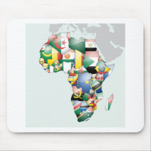 Celebration of African Diversity: Colours of Afric Mouse Pad
