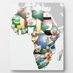 Celebration of African Diversity: Colours of Afric Plaque