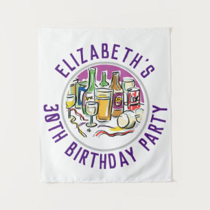 Celebration of Age 30th Birthday Tapestry