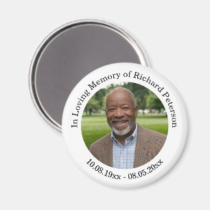 Celebration of Life  1 Special Photo  Magnet