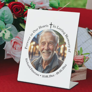Celebration of Life 1 Special Photo  Pedestal Sign