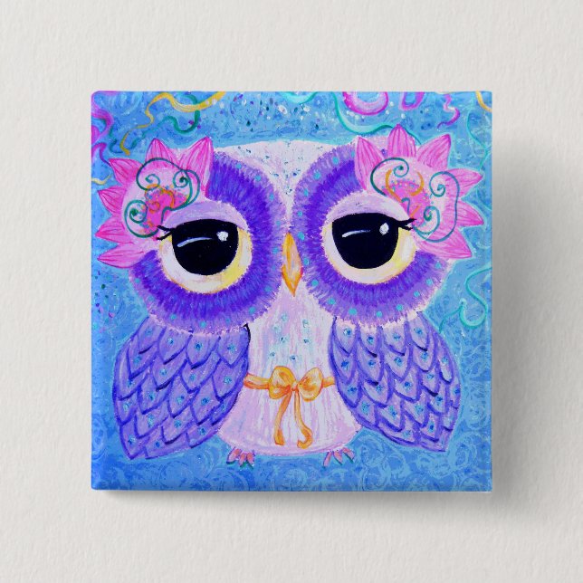 Celebration Of Life 2 Inch Square Button (Front)