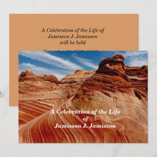 Celebration of Life Announcement Waves of Time