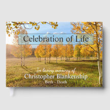Celebration Of Life Aspen Trees In Fall Photo
