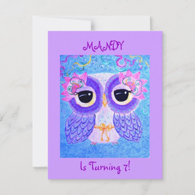 Celebration Of Life (Birthday Night Pyjamas Party) Invitation (Front)