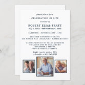 celebration of life, funeral, memorial service