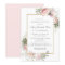 Celebration of Life Funeral Memorial Pink Floral