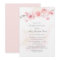 Celebration of Life Funeral Memorial Pink Floral