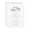 Celebration of Life Funeral Memorial White Floral
