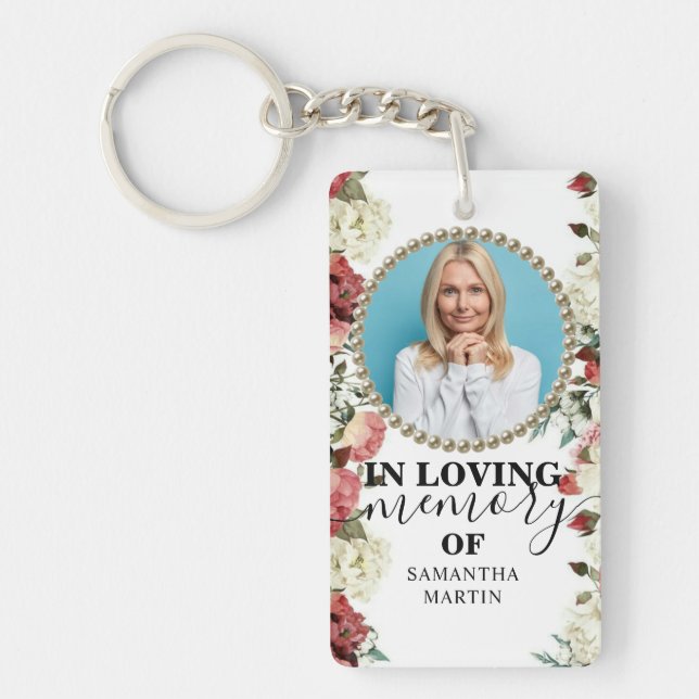 Celebration of life Gift Keychain (Front)