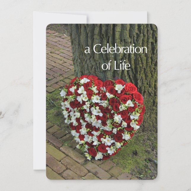 Celebration of Life Invitation (Front)