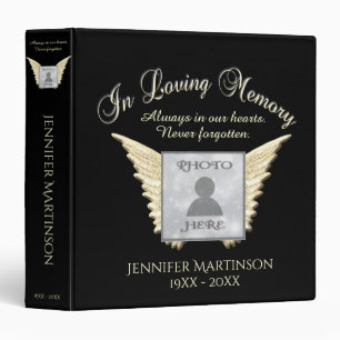 Celebration of Life Memorial Binder