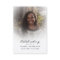 Celebration of Life Photo Funeral Prayer Card
