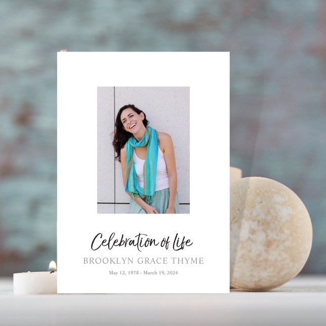 Celebration of Life Photo Memorial Program (Creator Uploaded)