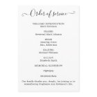 Celebration of Life Photo Order of Service