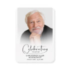 Celebration of Life Photo Prayer Card