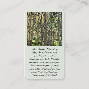 Celebration of Life Picture Funeral Card