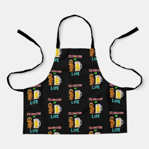 Celebration Of Life Pretzel Volksfest Oktoberfest Apron