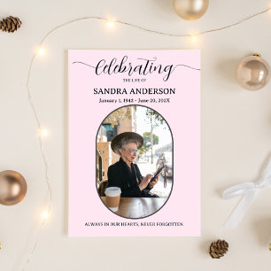 Celebration of Life Programs – Forever In Our Hear