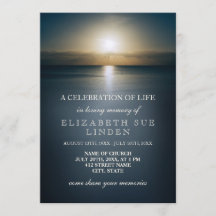 Celebration of Life | Sun Over the Ocean