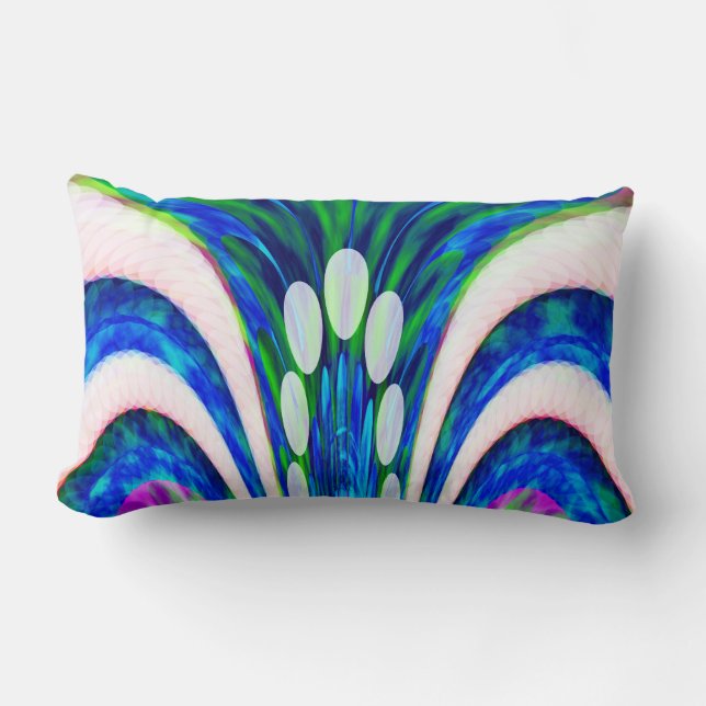 Celebration of nature lumbar pillow (Front)