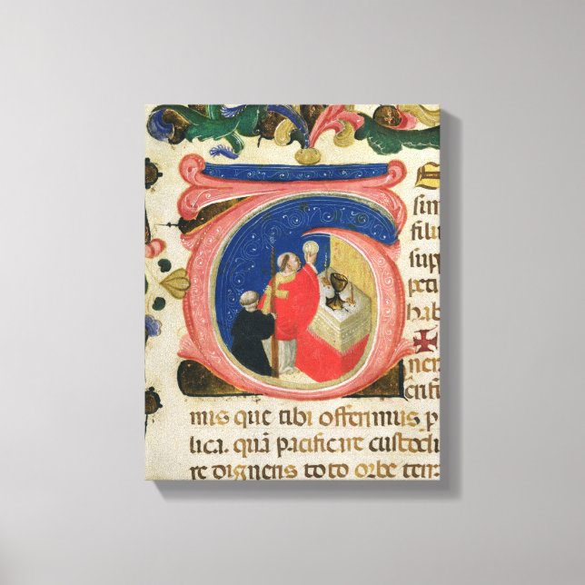 Celebration of the Eucharist Canvas Print (Front)