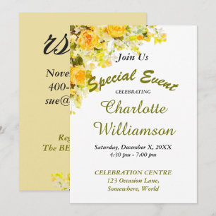 CELEBRATION PARTY EVENT INVITE