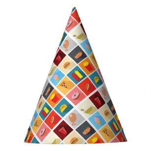 Celebration Party Fast Food Favourites Hat