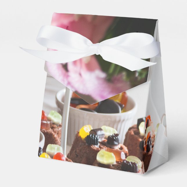 Celebration Pastry and Cookies  Favour Gift Box (Front Side)