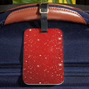 Celebration Red Luggage Tag