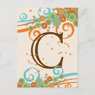 Célébration Retro Swirl Faites votre propre carte 