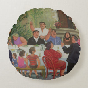 Celebration Round Pillow