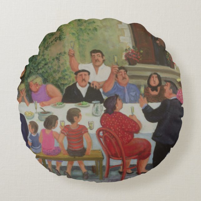 Celebration Round Pillow (Front)