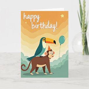 Celebration Sky Birthday Card