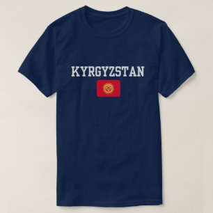 Celebration the Culture of Kyrgyzstan Flag T-Shirt