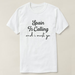 Celebration the Culture of Spain Flag T-Shirt