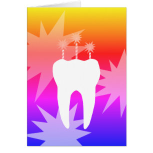 Celebration Tooth with Candles
