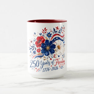 Celebration USA 250 Years Freedom Mug