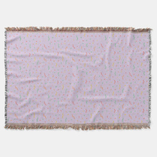 Celebratory Confetti Throw Blanket