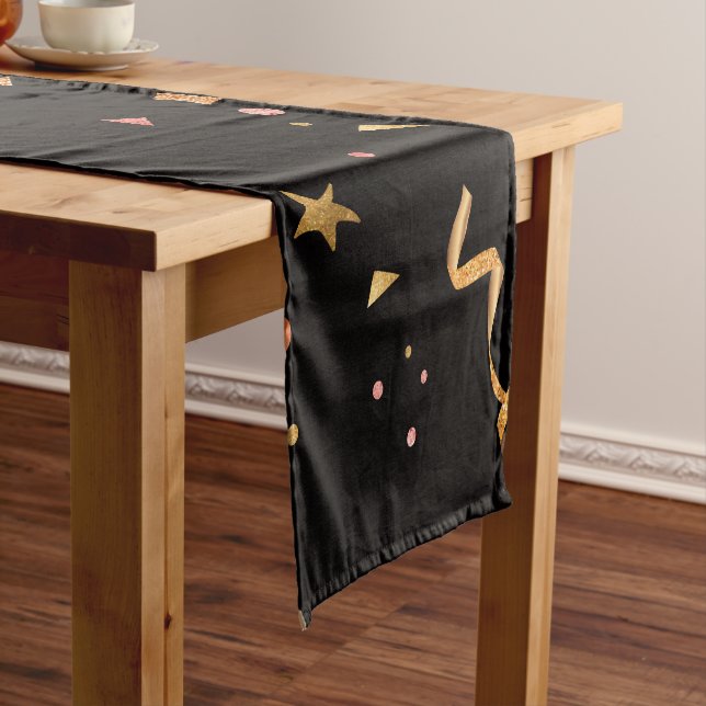 Celebratory Ornaments 2 Short Table Runner (In Situ)
