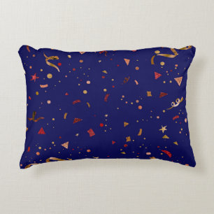 Celebratory Ornaments 7 Accent Pillow