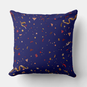 Celebratory Ornaments 7 Throw Pillow